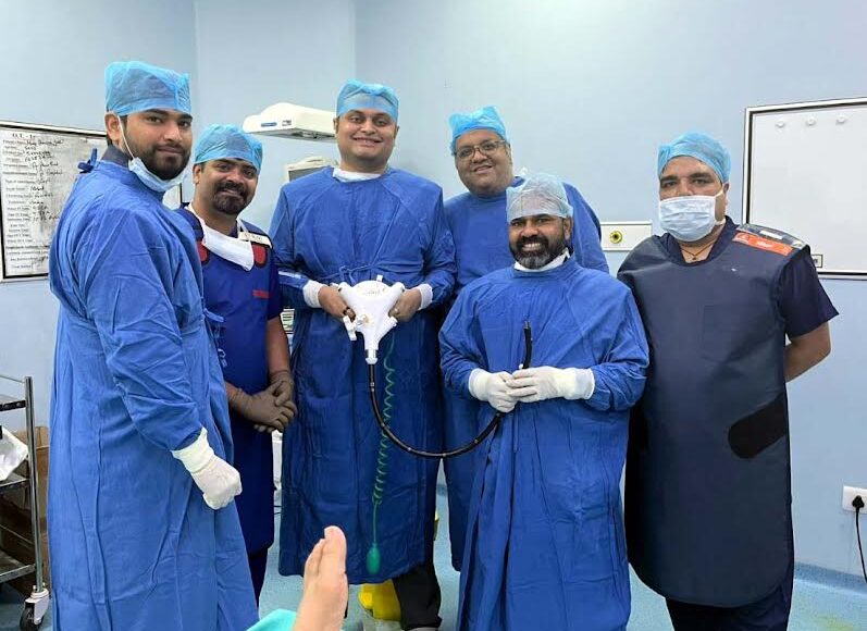 A 50-year-old woman suffering from acid reflux for a long time was successfully treated