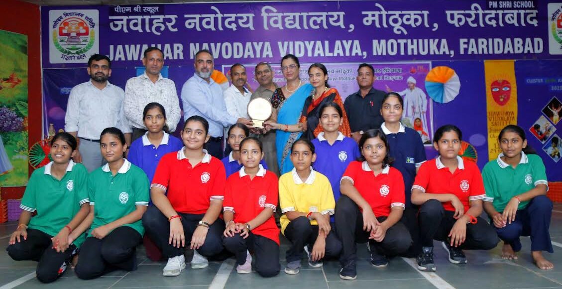 Two day cluster level art festival organized in JNV Mothuka