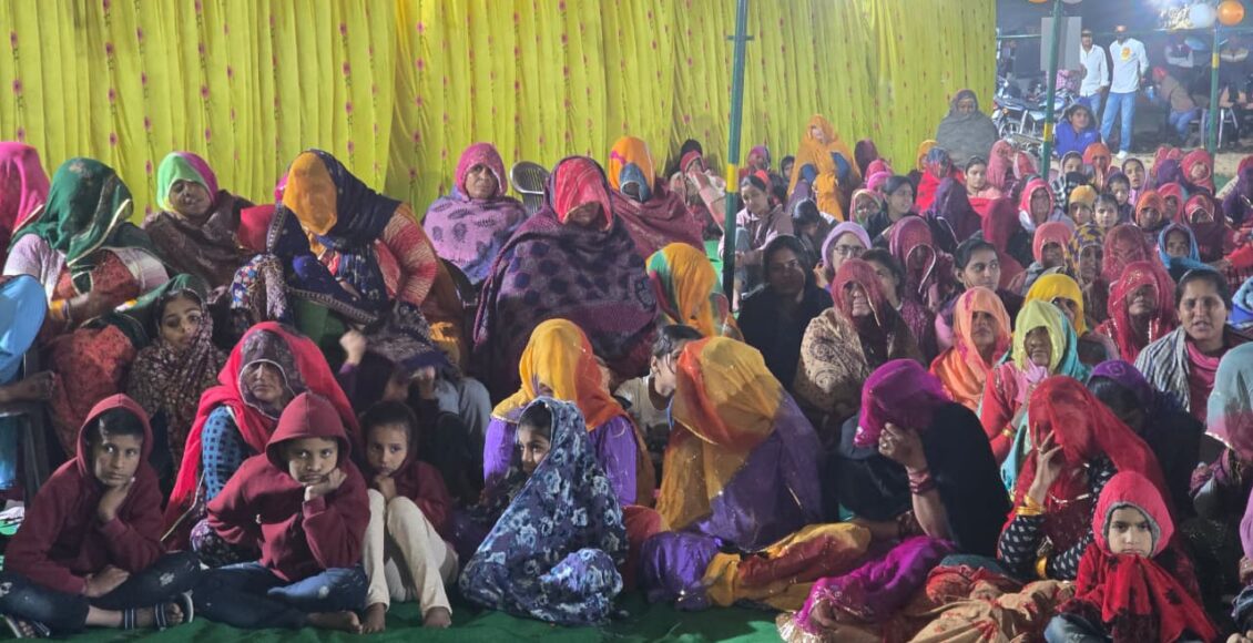 The 11th Bhakti Bhajan Jagran was held in a grand manner at Shri Bawdi Balaji Dham.