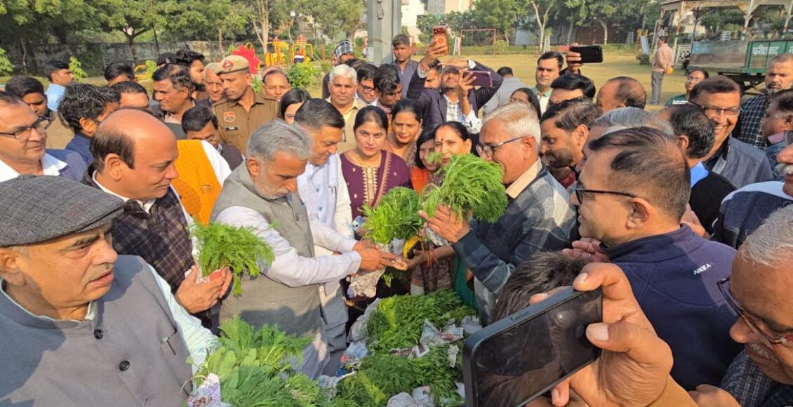 The role of common people is most important in making the city beautiful: Krishna Pal Gurjar