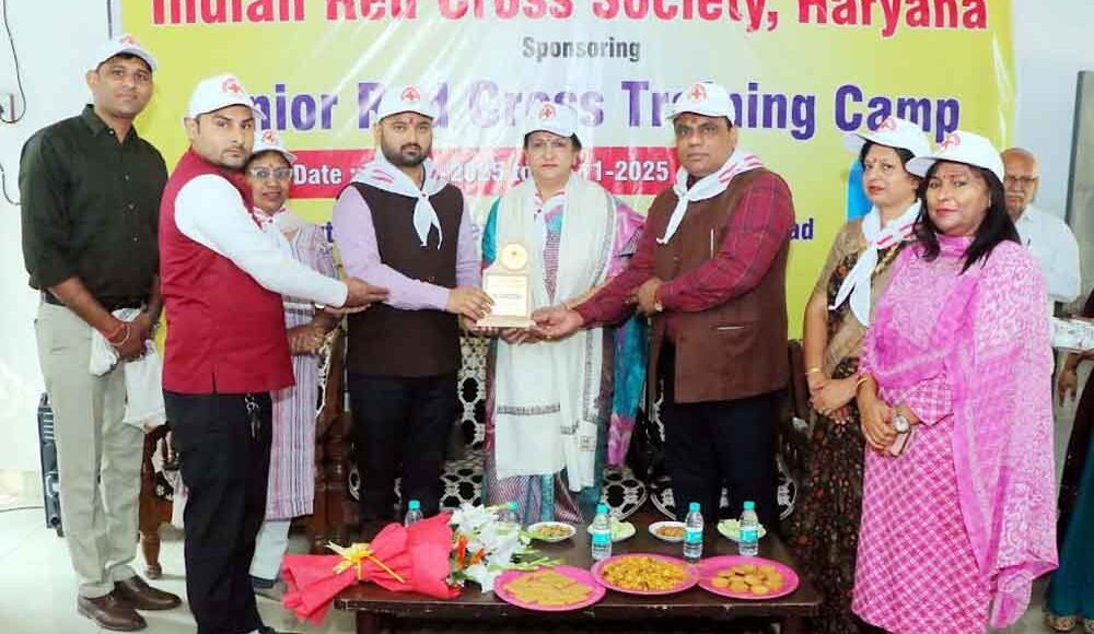Five-day district level Junior Red Cross training camp begins