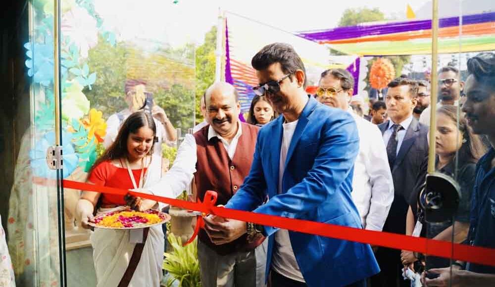 Actor Sharman Joshi inaugurates “Zest Hungama 2025” at Lingaya's Vidyapeeth