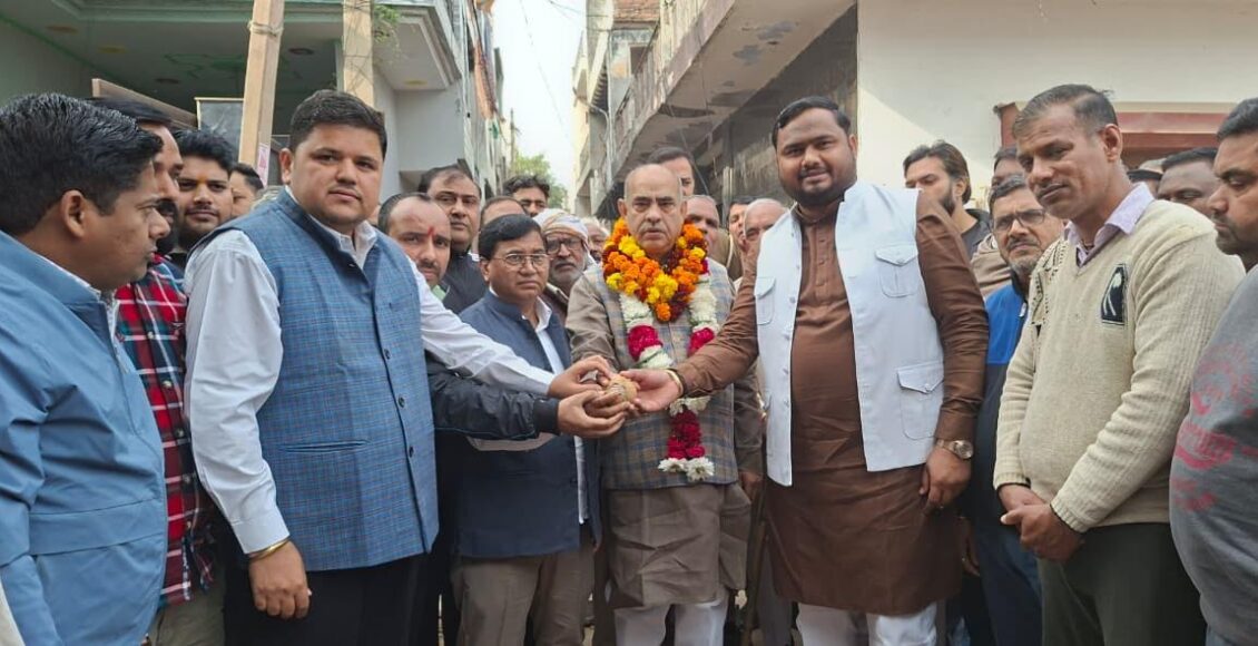 Murari Bihari streets will be constructed for development work in Ballabhgarh at a cost of Rs 42 lakh: Moolchand Sharma