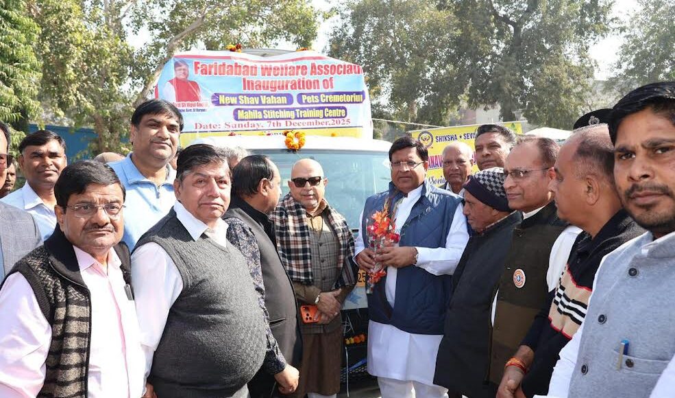 The first CNG-based animal crematorium has been built in Faridabad, which will become an inspiration for the entire country: Vipul Goyal