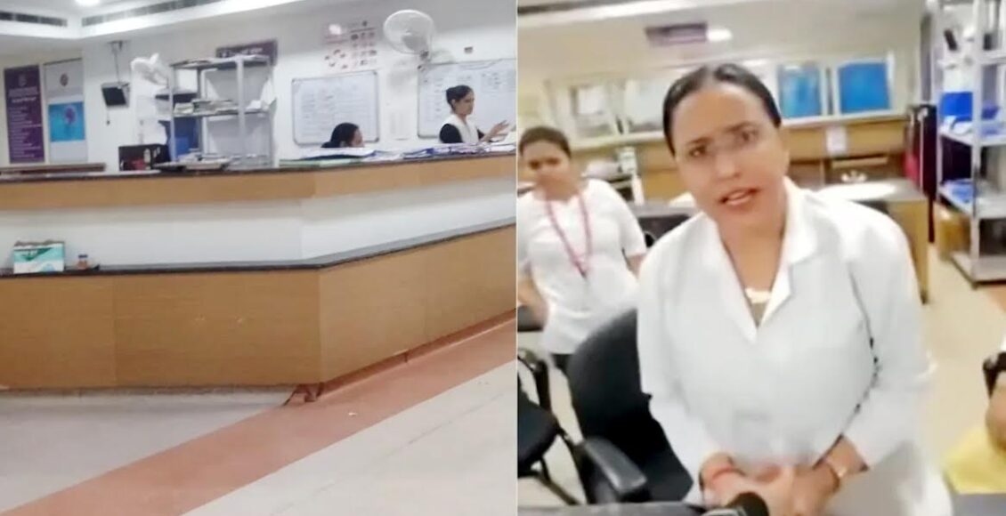 A clash broke out between attendants and nursing staff at ESIC Medical College.