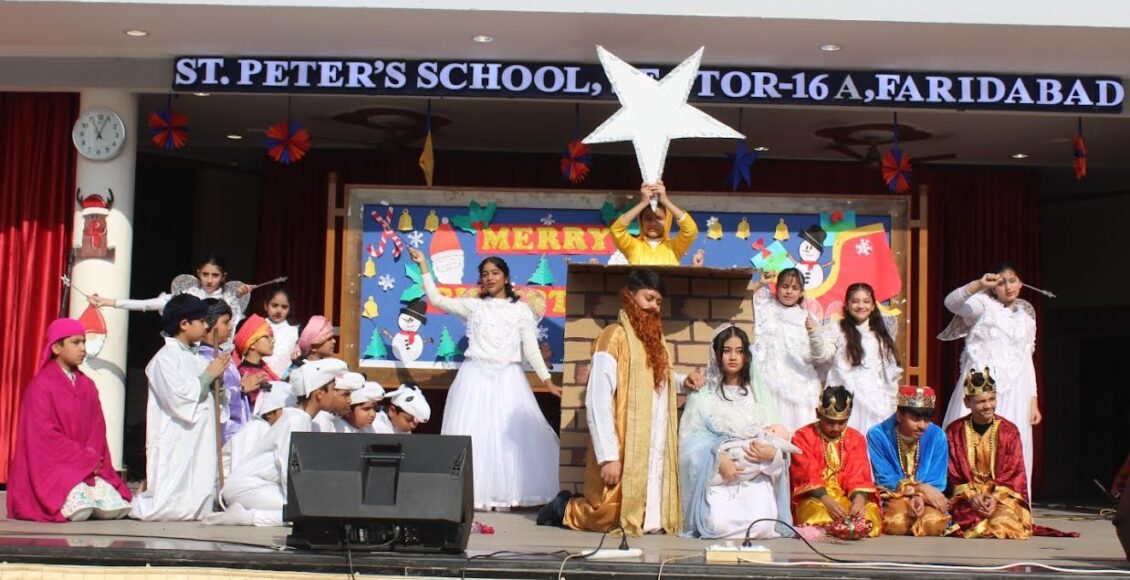 St. Peter's School celebrated its 'Christmas Carnival 2025' with great fanfare, featuring Santa Claus, fun activities, and captivating live band performances.