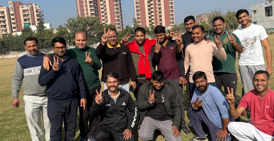 Haryana Media Welfare Club registers thrilling win, beats Ramhans Cricket Academy by 8 runs
