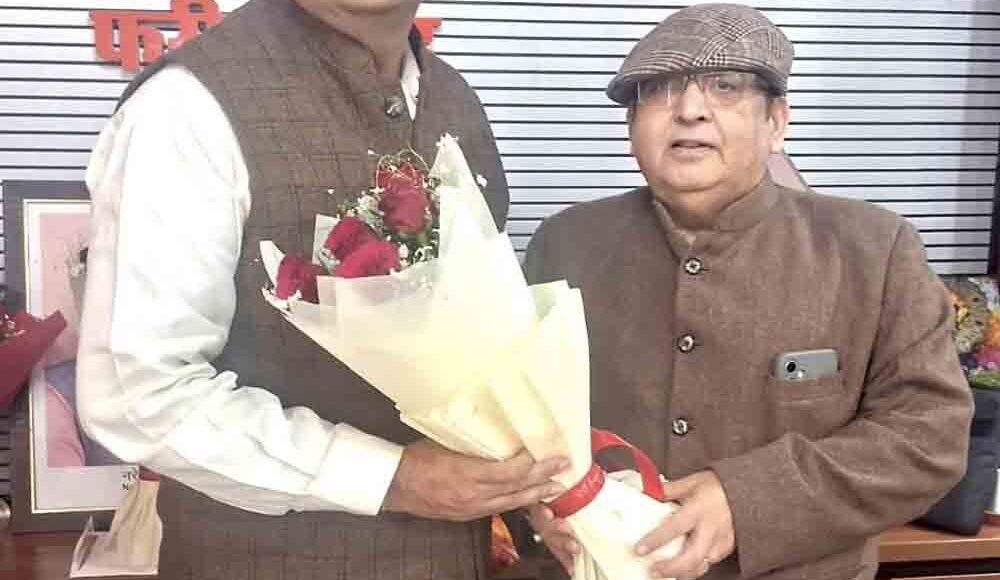 BJP Faridabad expresses confidence: Ashwani Gulati given the responsibility of district convener for the third time.