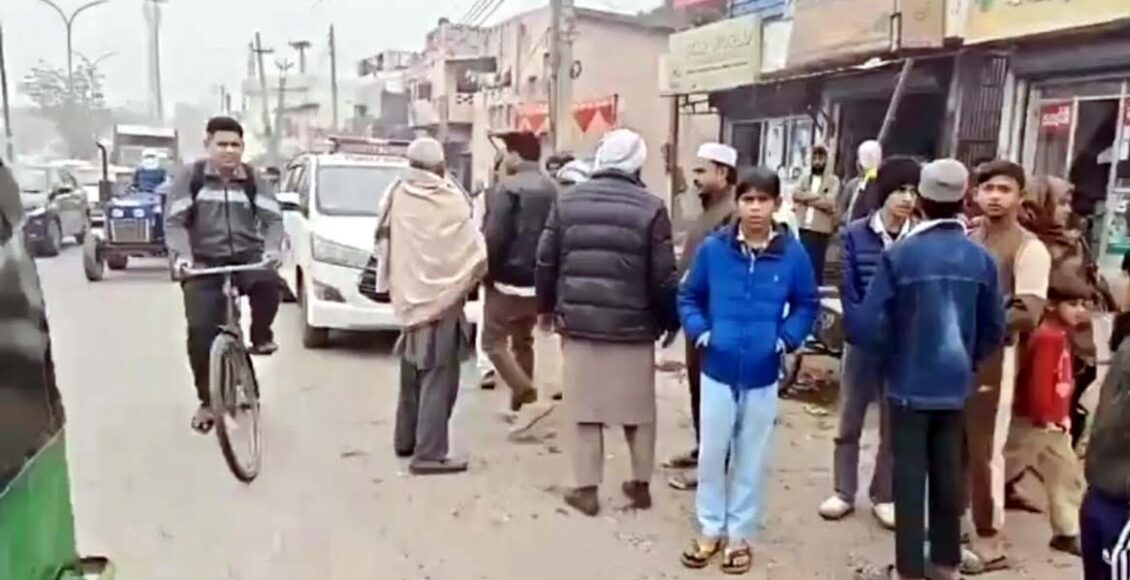 A five-year-old girl on her way to a madrasa was run over by a tanker.