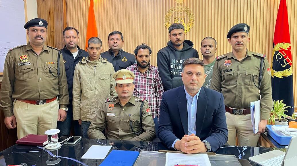 Four suspects arrested in armed robbery case.