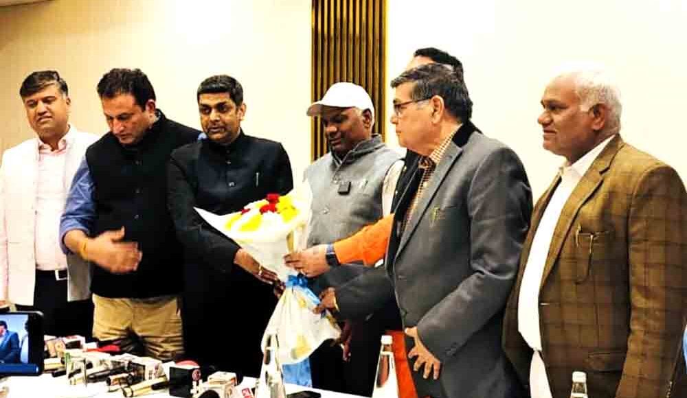 The Gurjar Art and Culture Trust made a major announcement at a press conference.