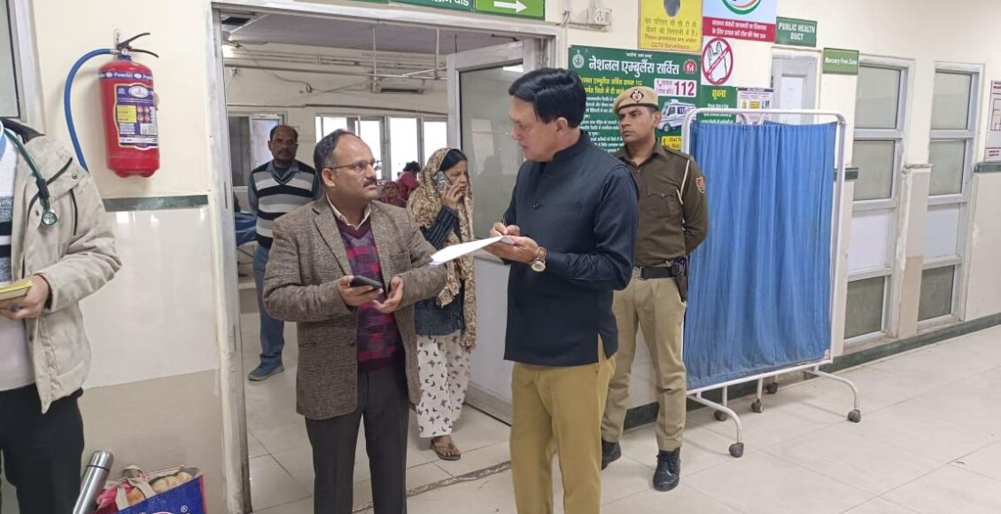 SDM inspected BK Hospital