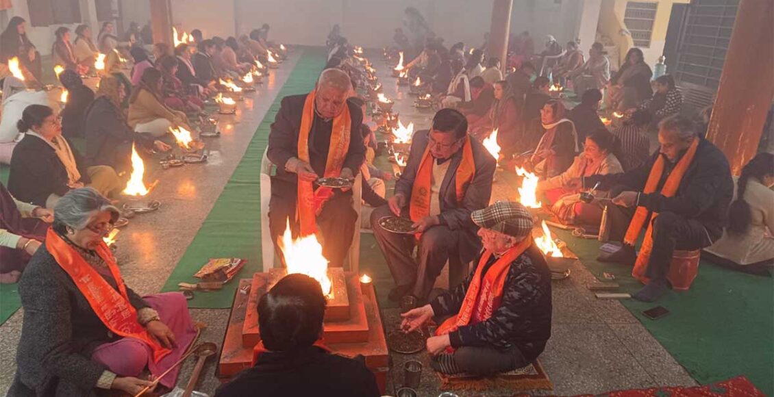 “नो नशा नेशन” अभियान के तहत 101 कुण्डीय यज्ञ का आयोजन