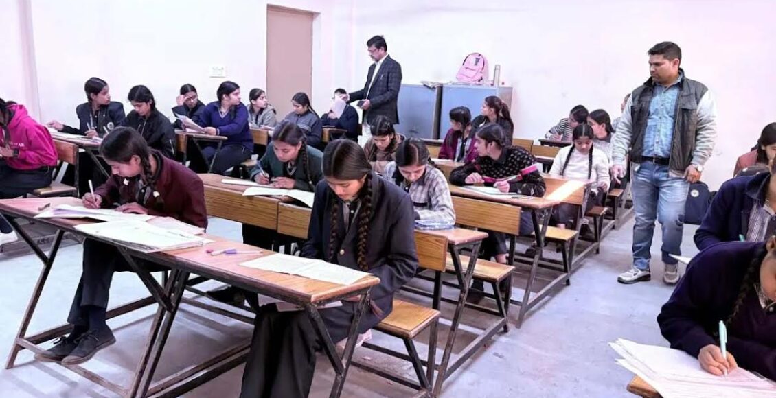 Pre-board examinations for classes 10 and 12 have begun, with over 28,000 students participating on the first day.