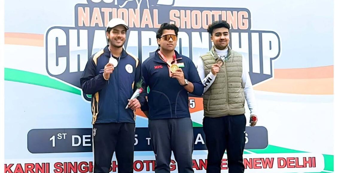 Players from Manav Rachna Shooting Academy won medals at the 68th National Shooting Championship 2025.