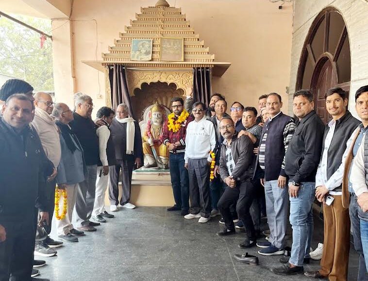 Karan Goyal has become the president of Sarai Khwaja Traders Association.