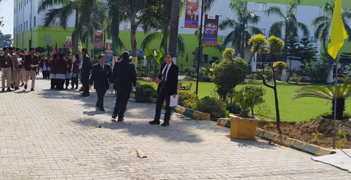 Vidyasagar International School becomes board exam centre again, students erupt in joy after maths exam