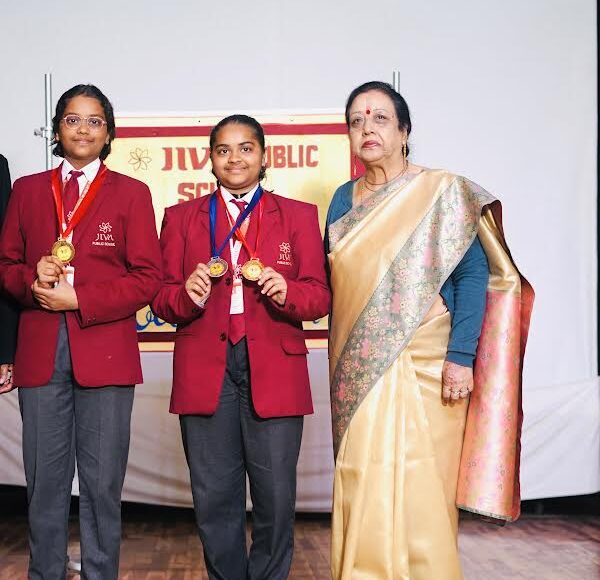 The students of Jeeva Public School performed brilliantly at the state and national level.