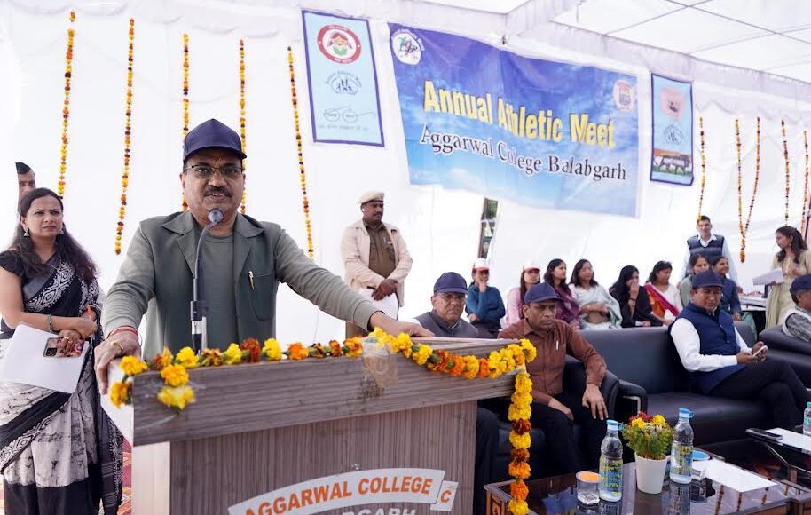 54th two-day athletic meet begins at Aggarwal College