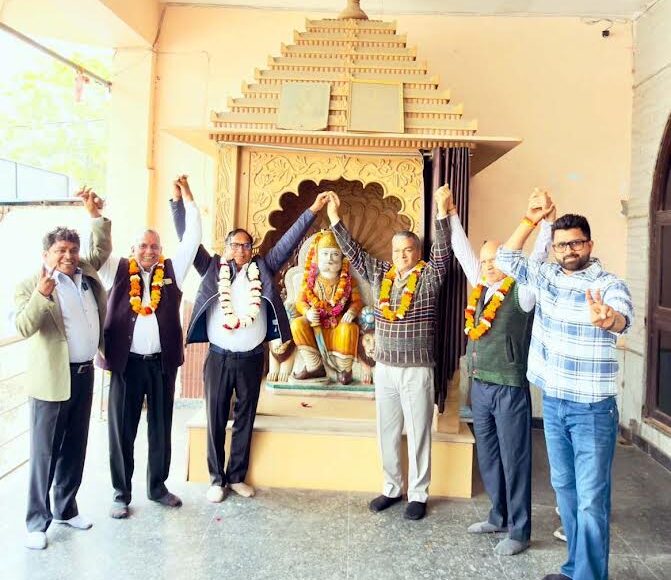 New executive committee of Agarwal Sabha, Arya Nagar Sarai Khwaja formed unanimously.