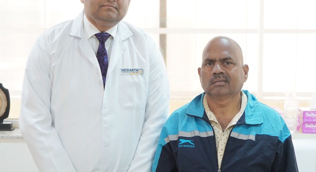 For the first time in Faridabad, brain tumor was removed through the ear without open brain surgery.