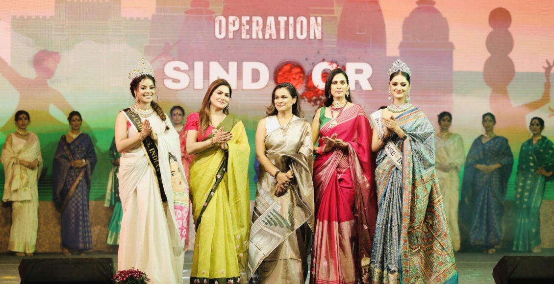 Artists dazzled at the Ek Bharat Shreshtha Bharat fashion show at the Surajkund Fair.