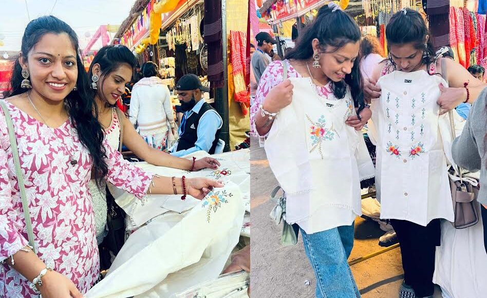 The Surajkund Self-Reliant Crafts Fair witnessed a huge turnout over the weekend, with tourists shopping in abundance.