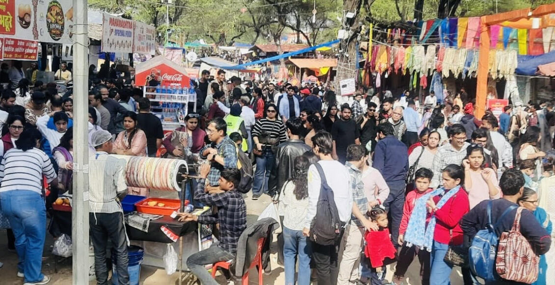 Surajkund International Crafts Festival draws record-breaking crowds, with 7.28 lakh tourists arriving so far.