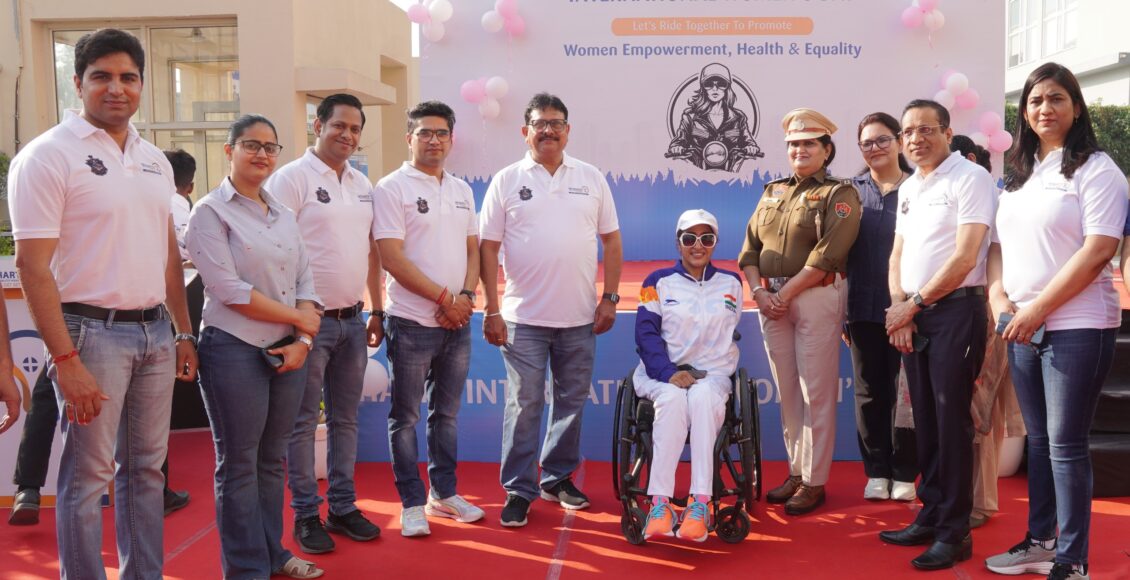 Yatharth Super Speciality Hospital Sector-20 Faridabad successfully organised Women Bikers Rally to promote women empowerment.