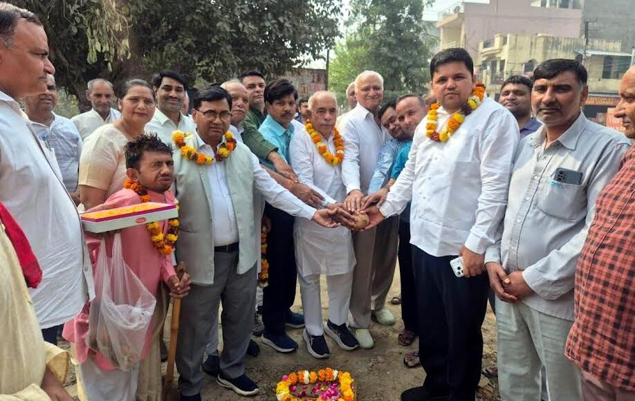 Development work going on at war footing in the entire Ballabhgarh area: Tipper Chand Sharma