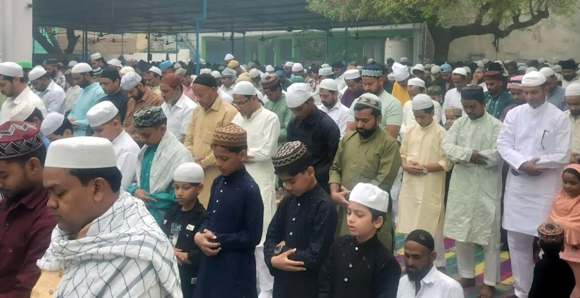 Eid-ul-Fitr celebrated with great pomp in Faridabad