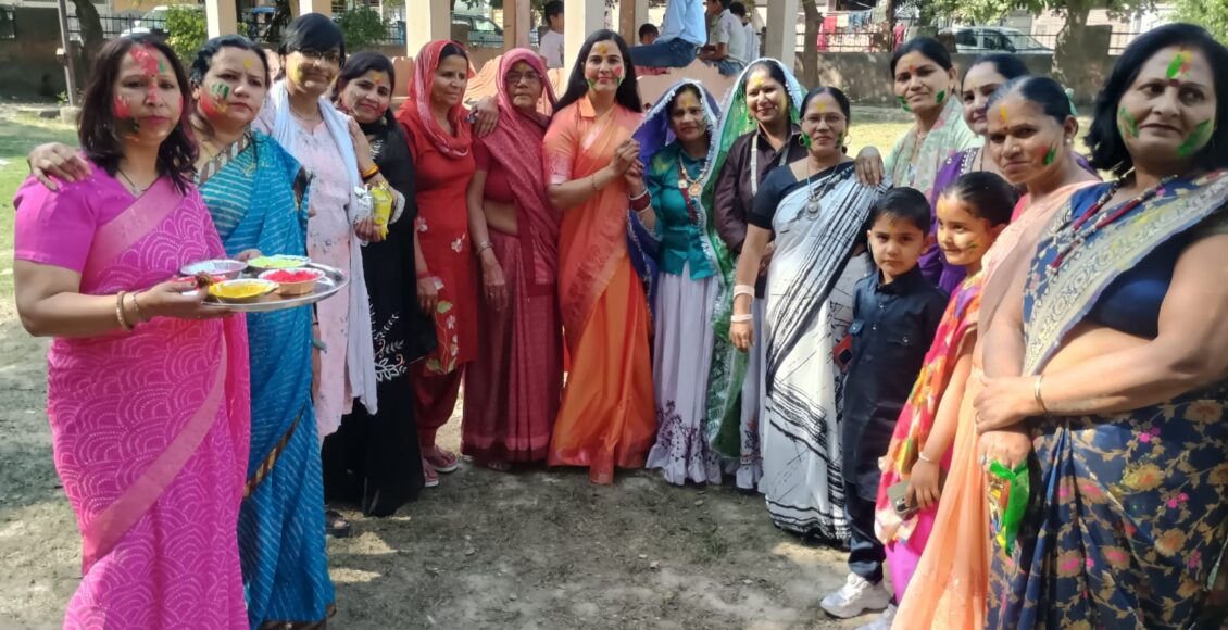 Holi Milan Celebration of BJP Mahila Morcha Palwal