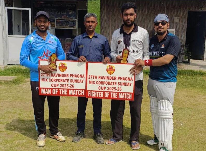 JSD Cricket Club defeated Barasingha by five wickets in the Ravinder Phagana Cricket Cup.