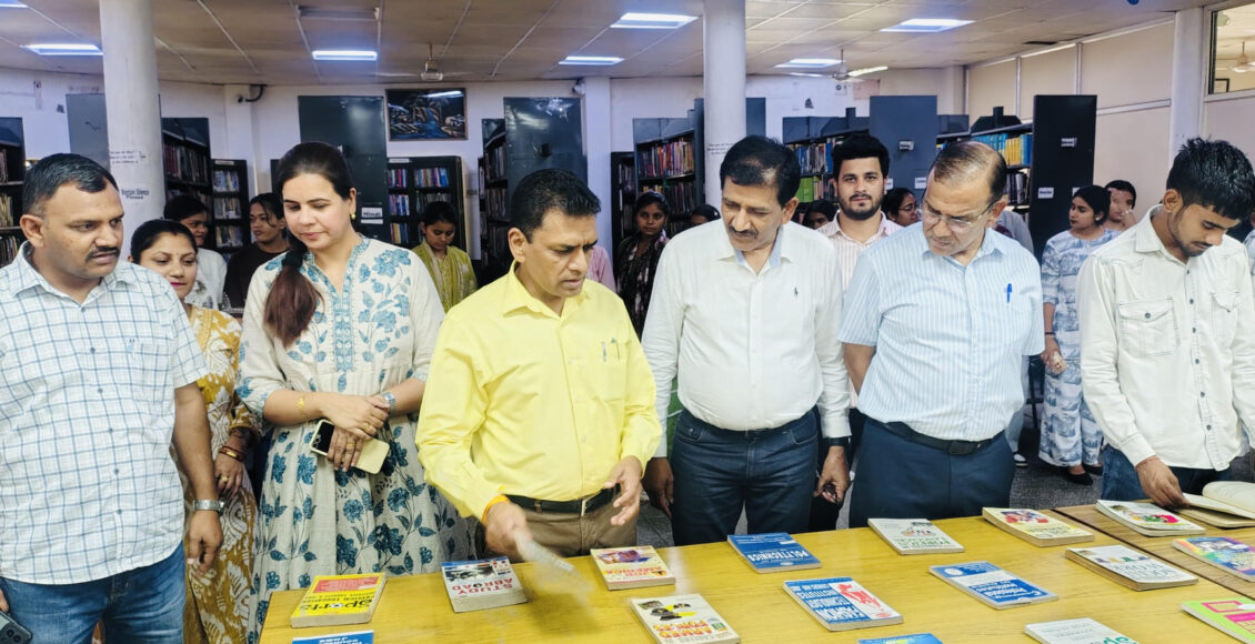 A grand celebration was organised at Lala Ratan Singh Gupta Memorial Library on World Book Day.