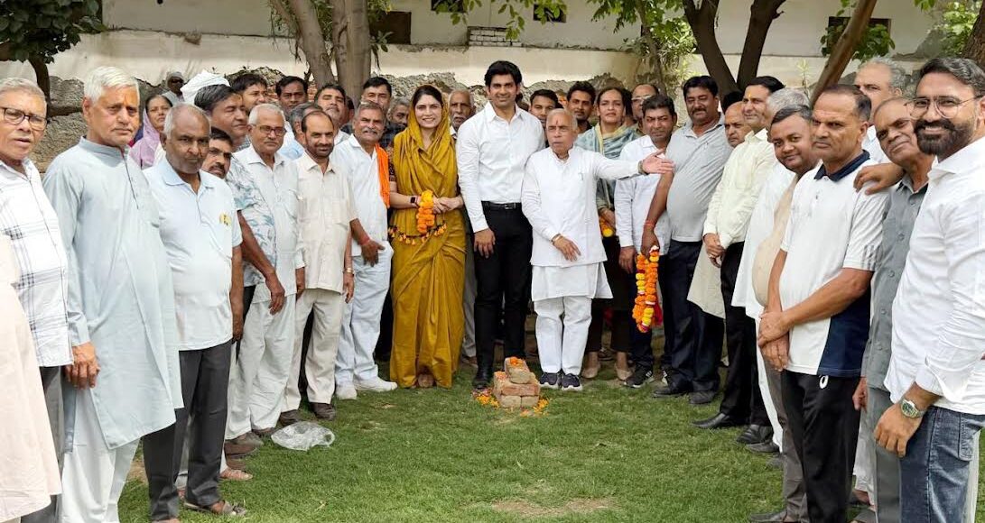 Construction of the park will provide clean and green environment to the people: Rashmi Yadav