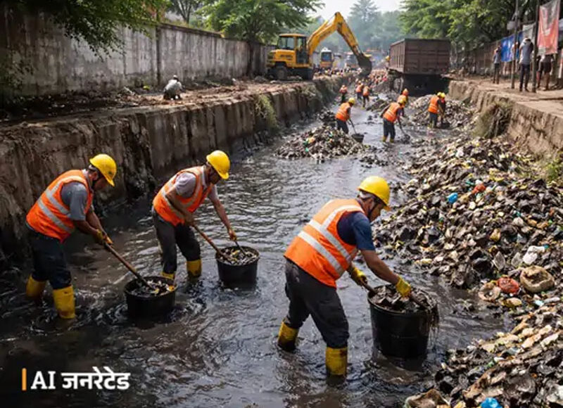 फरीदाबाद में जलभराव से निपटने को 23.70 करोड़ का प्लान, एक महीने में नालों-सीवर की सफाई का लक्ष्य