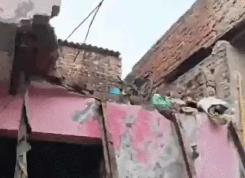 Elderly woman dies after balcony overhang collapses in Ballabgarh; accident occurred while she was heading to the bathroom.