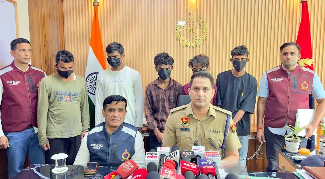Gang stealing by cutting open ATMs busted; five accused arrested.