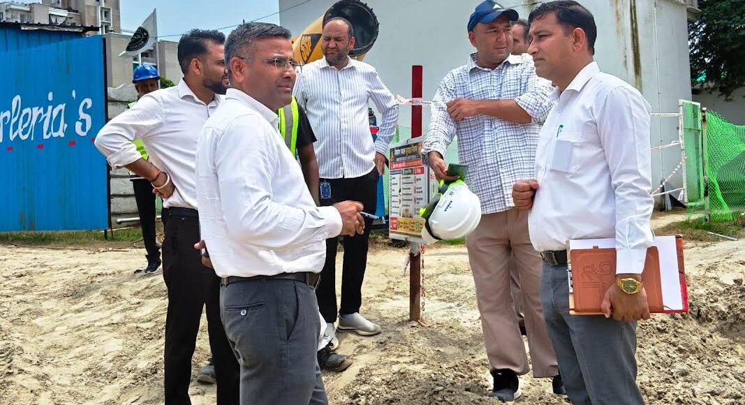 The Chief Minister's Flying Squad conducted a surprise inspection after finding evidence of excessive soil excavation.