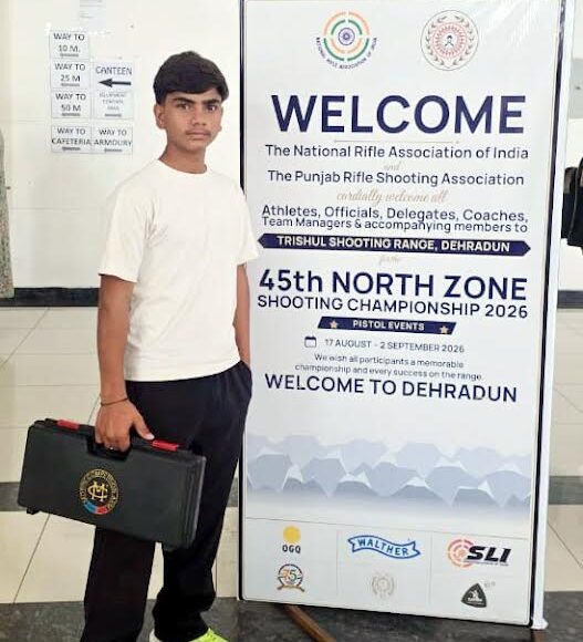 Ishant Solanki qualified for the Nationals after a stellar performance at the North Zone Shooting Championship.