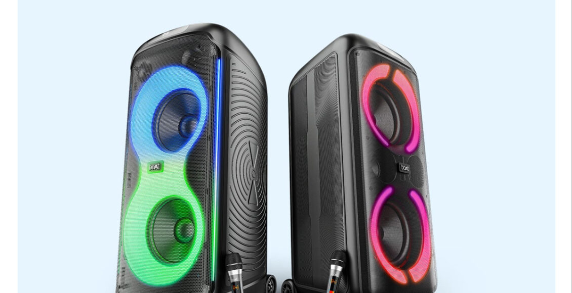 boAt ने Karaoke ProTuner, DJ कंट्रोल और RGB लाइटिंग के साथ नई PartyPal स्पीकर सीरीज़ लॉन्च की, कीमत ₹9,499 से शुरू