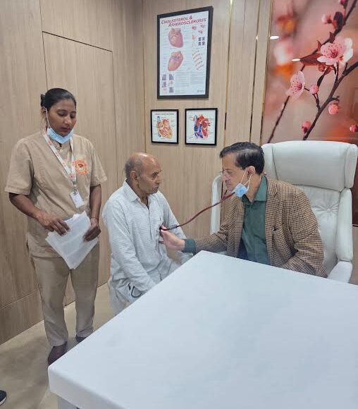 SSB Hospital organizes heart check-up camp and health talk.