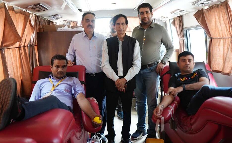 81 people donated blood at the camp organized at MRIS.