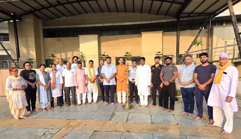 Yoga camp inaugurated at ESIC Medical College