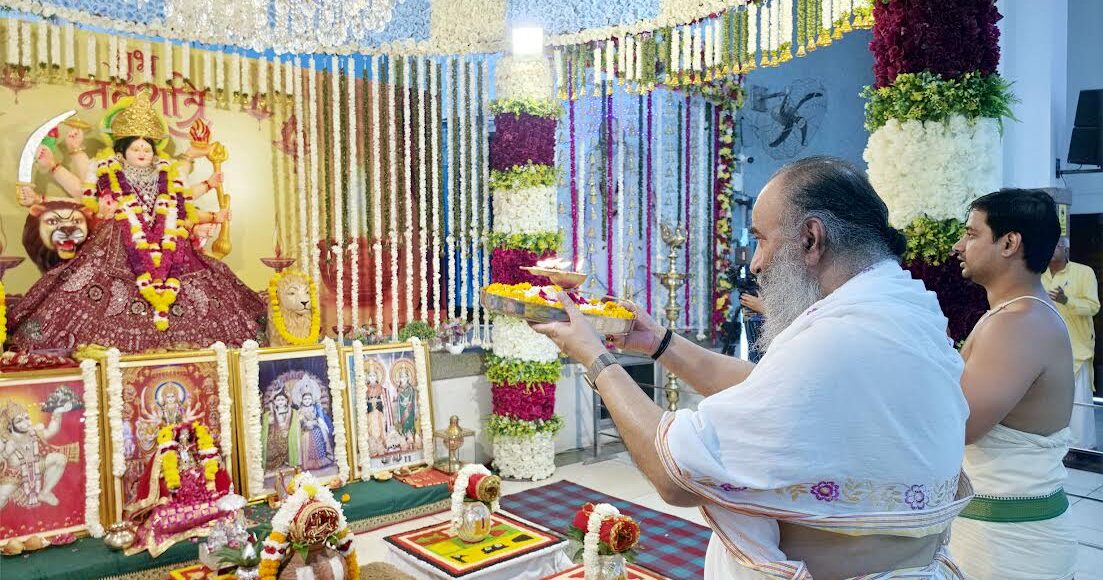 Grand inauguration of Sharadiya Navratri in Shri Lakshminarayan Divyadham