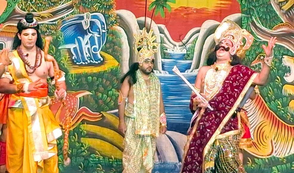 Meghnath and Kumbhakarna were slain on the Ramlila stage; the venue echoed with chants of 'Jai Shri Ram'.