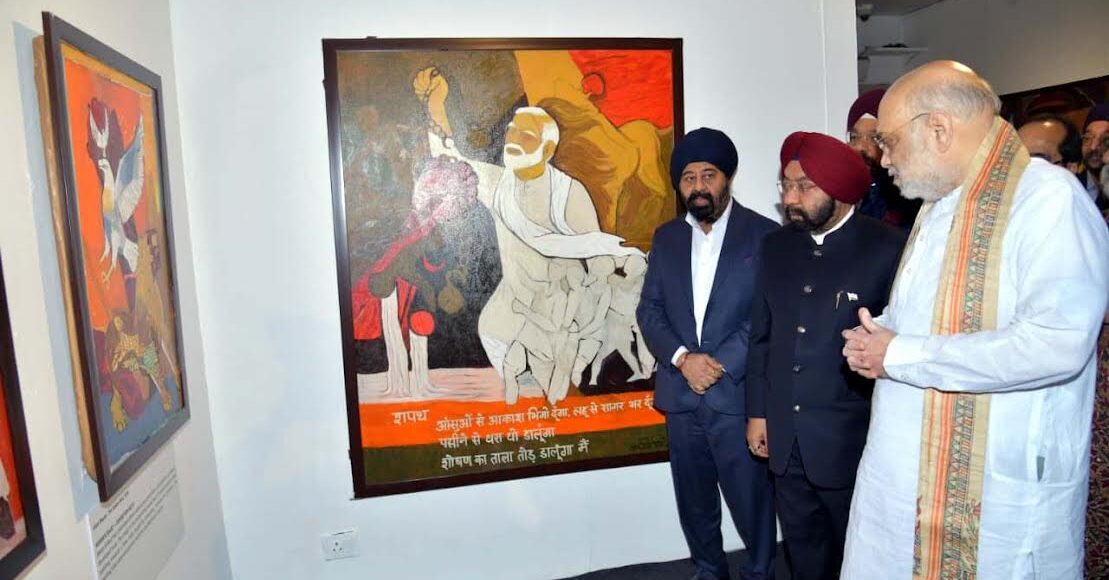 S.S. Banga attended the ‘Mann Ki Baat’ photo exhibition in the presence of Union Home Minister Amit Shah.