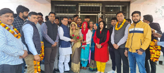 आधी आबादी के हाथ में होगा तिगांव ब्लॉक का विकास : राजेश नागर