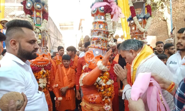 हनुमान जन्मोत्सव के उपलक्ष्य में सुंदरकांड पाठ व भंडारे का आयोजन
