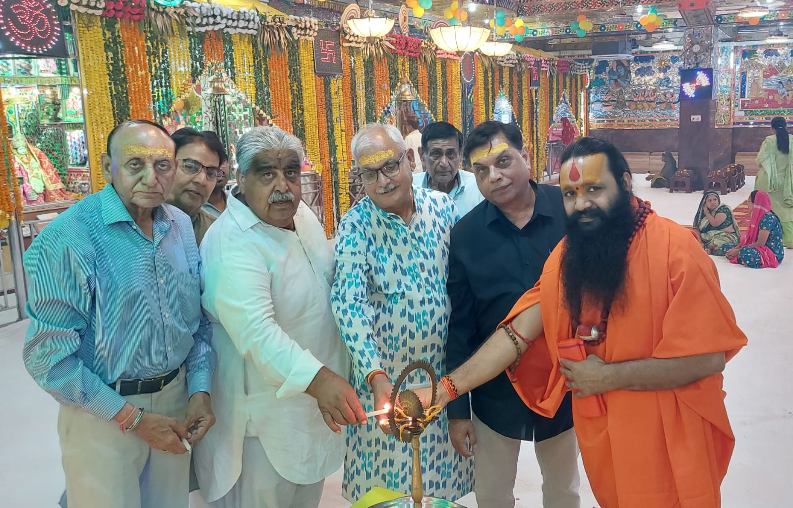 कलयुग में सत्संग और भक्ति ही सबसे सरल जरिया है श्रीराम संघ मिलन का स्वामी विष्णु दास